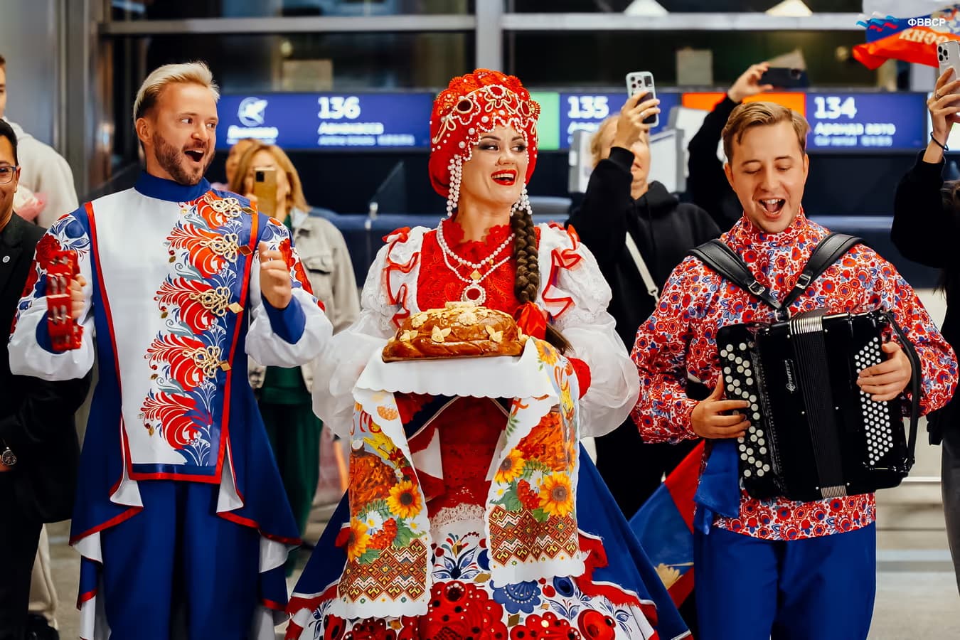 Ансамбль на встречу с русской программой